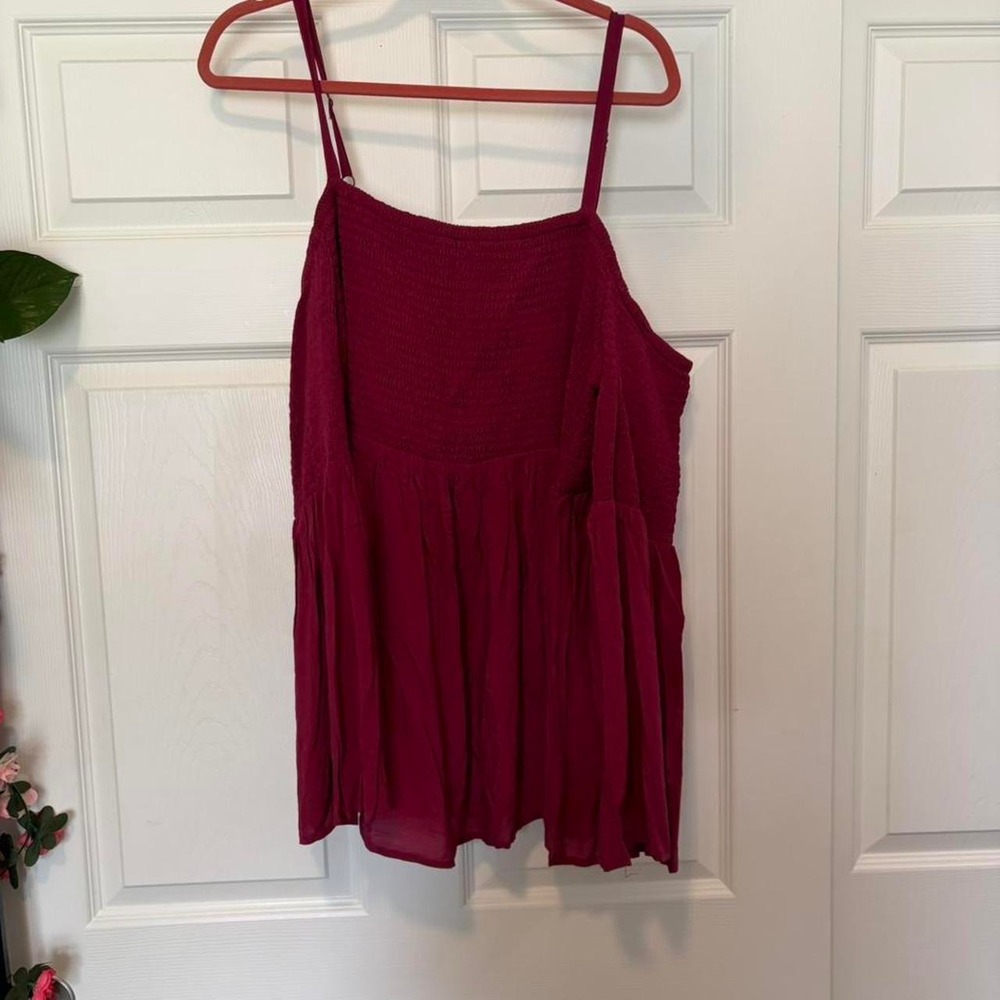 Plus Size Baby Doll Blouse from Torrid, size 2X